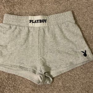 Playboy Bunny Sweat Shorts
